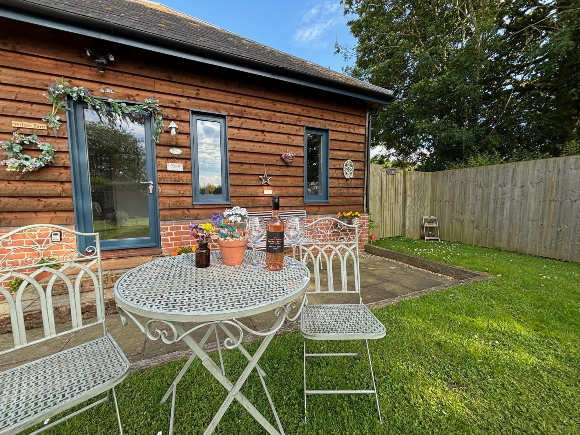 Willow Barn Luxury Countryside Accommodation In Bury St Edmunds Bury St. Edmunds Eksteriør bilde